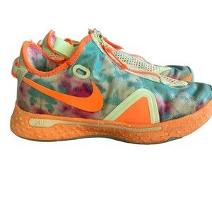 Nike Men’s Sz 7 Zoom Air PG 4 All Star Gatorade Orange CD5078 700 Sneakers